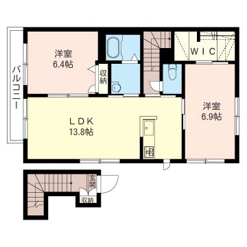 シャーメゾンＳＫ 202号-13