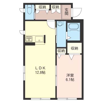 リリー・サウス・ガーデン 102号-3