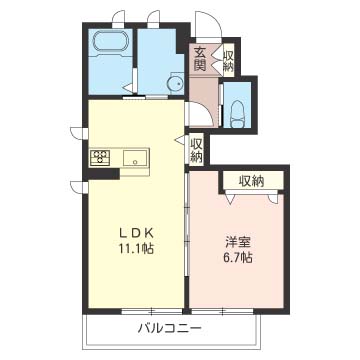 リリエンハイムＡ 101号-2