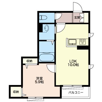 クレール　カトレア 201号-16