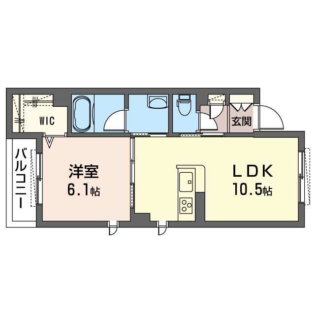 ラ・ヴァーン旭ケ丘　Ｂ 202号-6