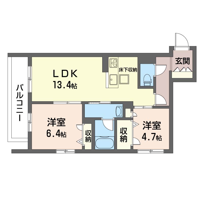 クラヴィーア大倉山301-2