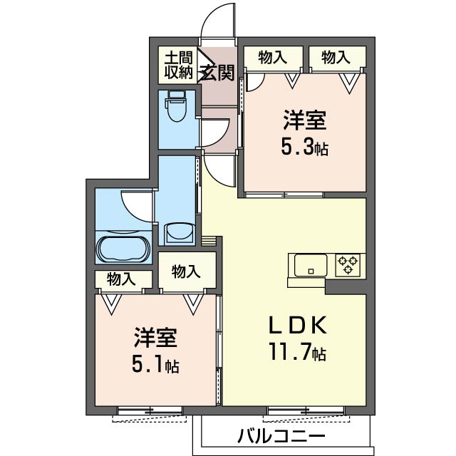 Casa Regio 壱番館 202号-5