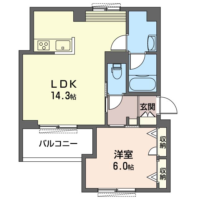 フォレナブルー鶴ヶ峰 303号-6