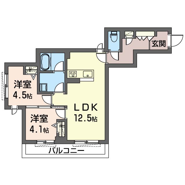 コンフォーザ鶴ヶ峰 206号-16