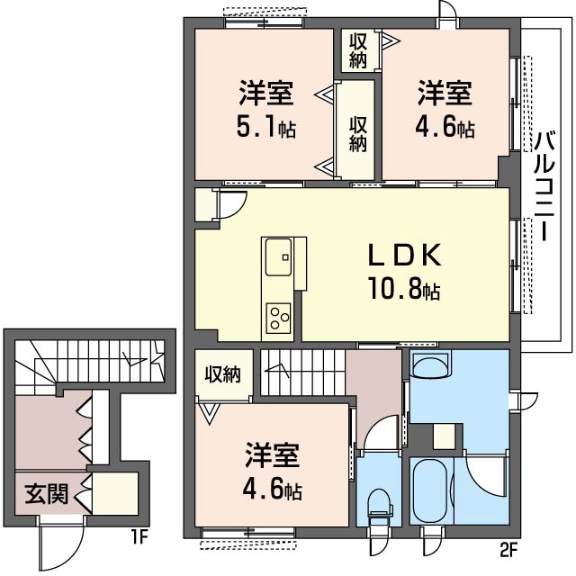 パークコート長津田弐番館 206号-16