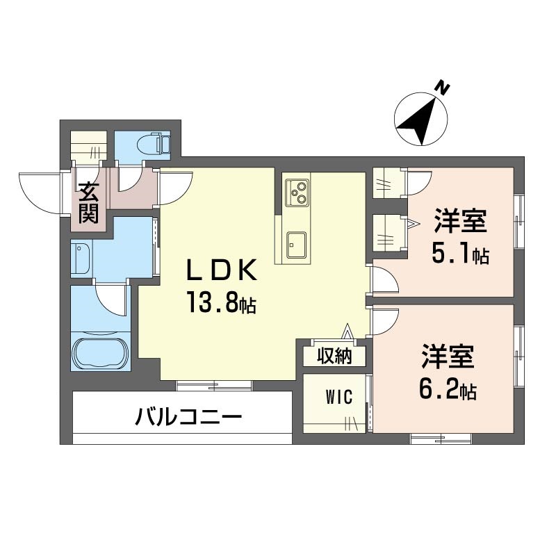 シャーメゾンMIU Ⅰ 203号-16