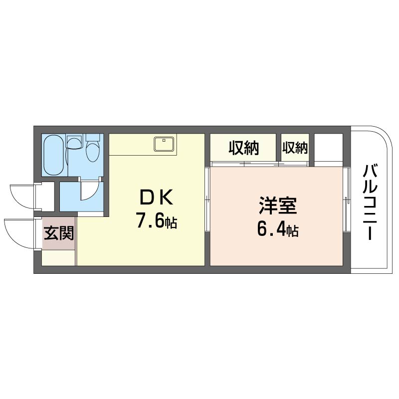 クリフハイツ2 401号-4