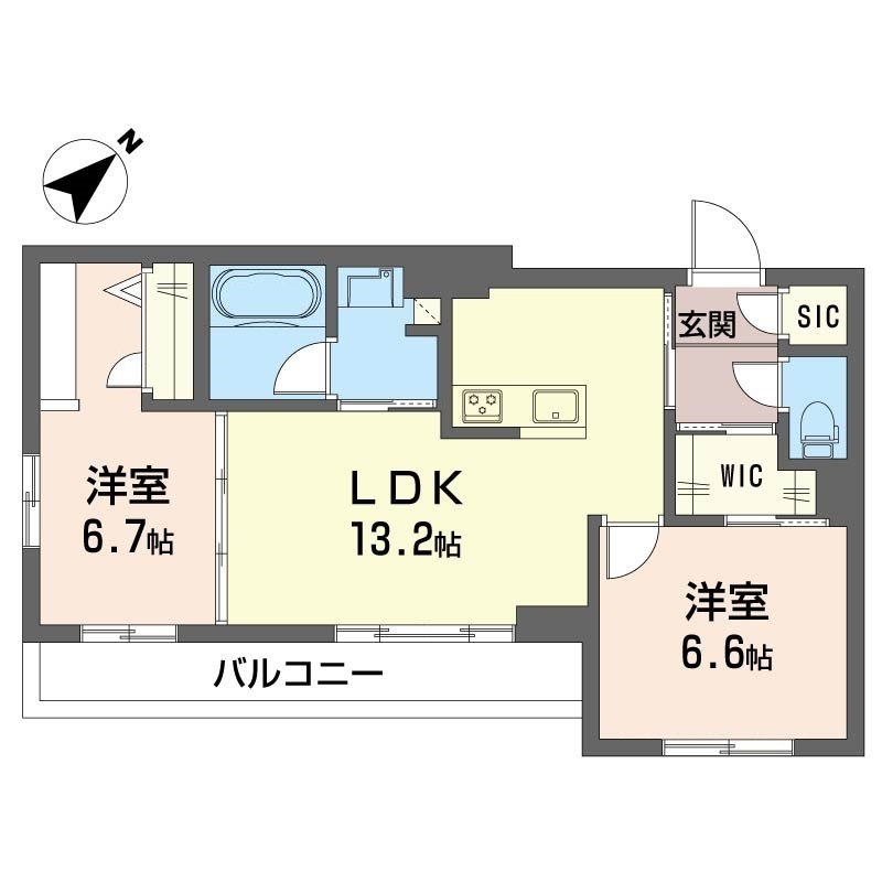 ナーシサス・コート 302号-5