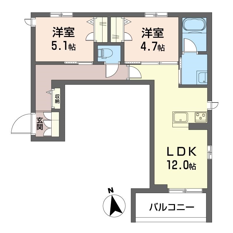 ウェルビー鴨居203-2