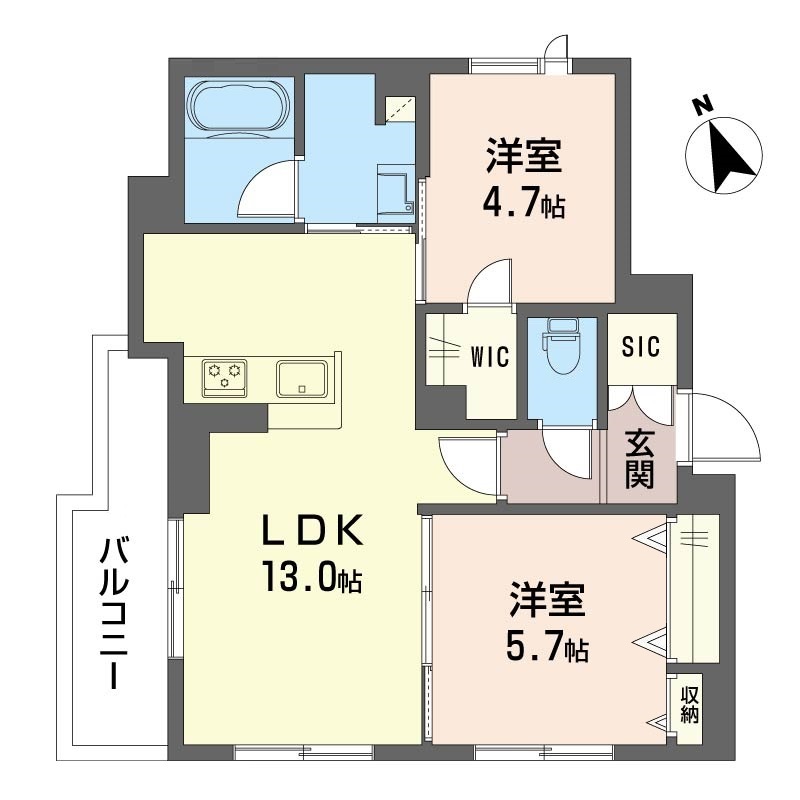 サンクレスト栗田谷 301号-15