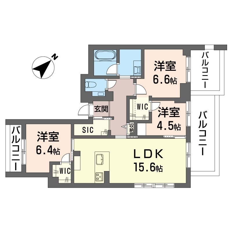 グランディール横濱台場 402号-15