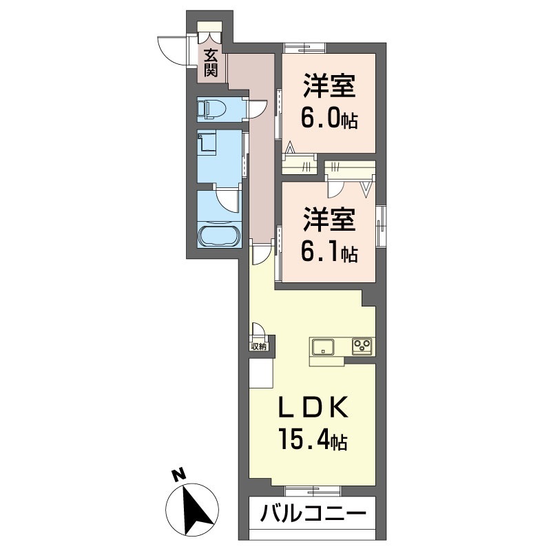ラ　プラール 203号-15