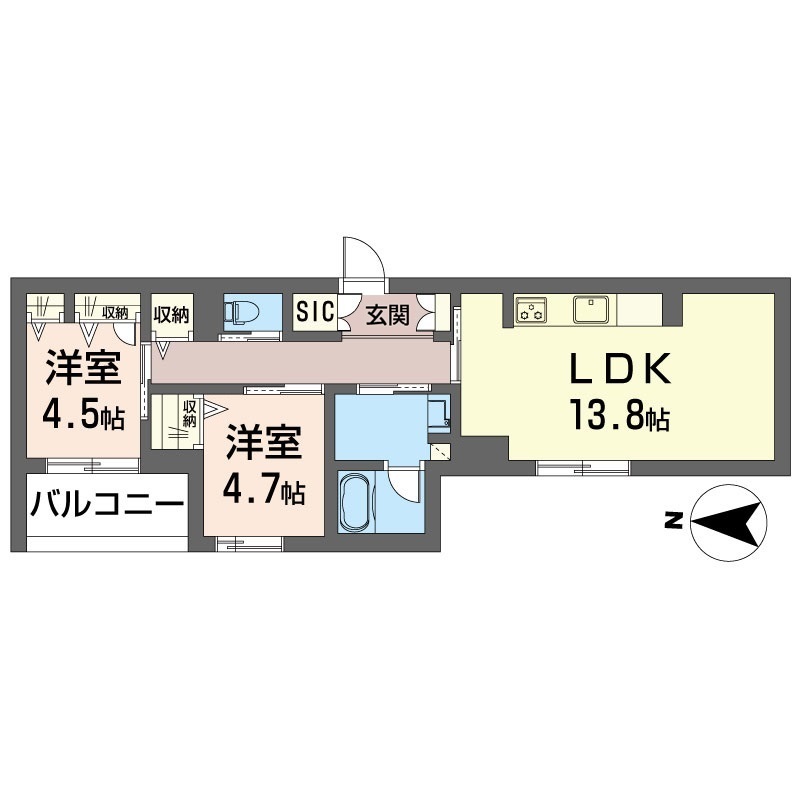シャーメゾン横浜鶴見 202号-15