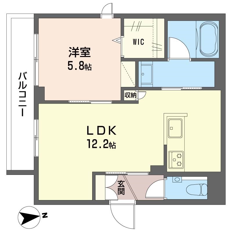 ヒルクレスト富士塚 203号-15
