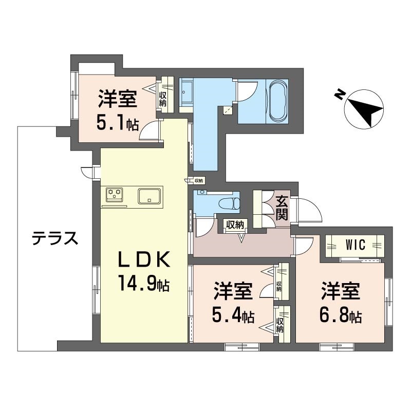 ガーデン片倉 105号-15