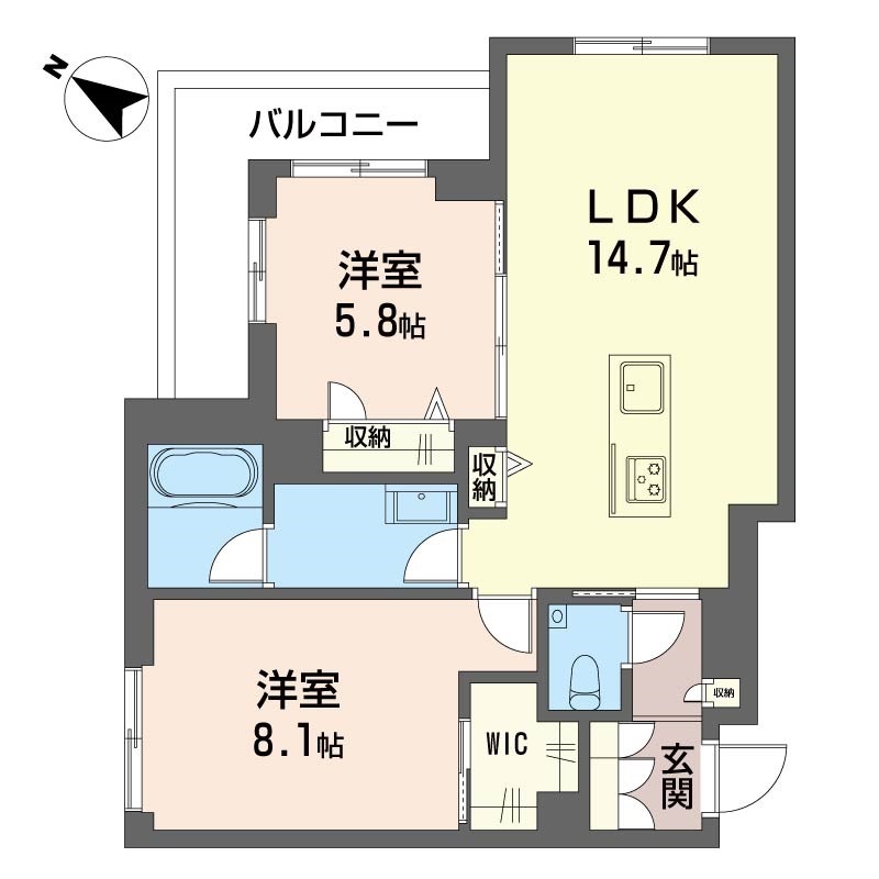 ガーデン片倉 206号-15