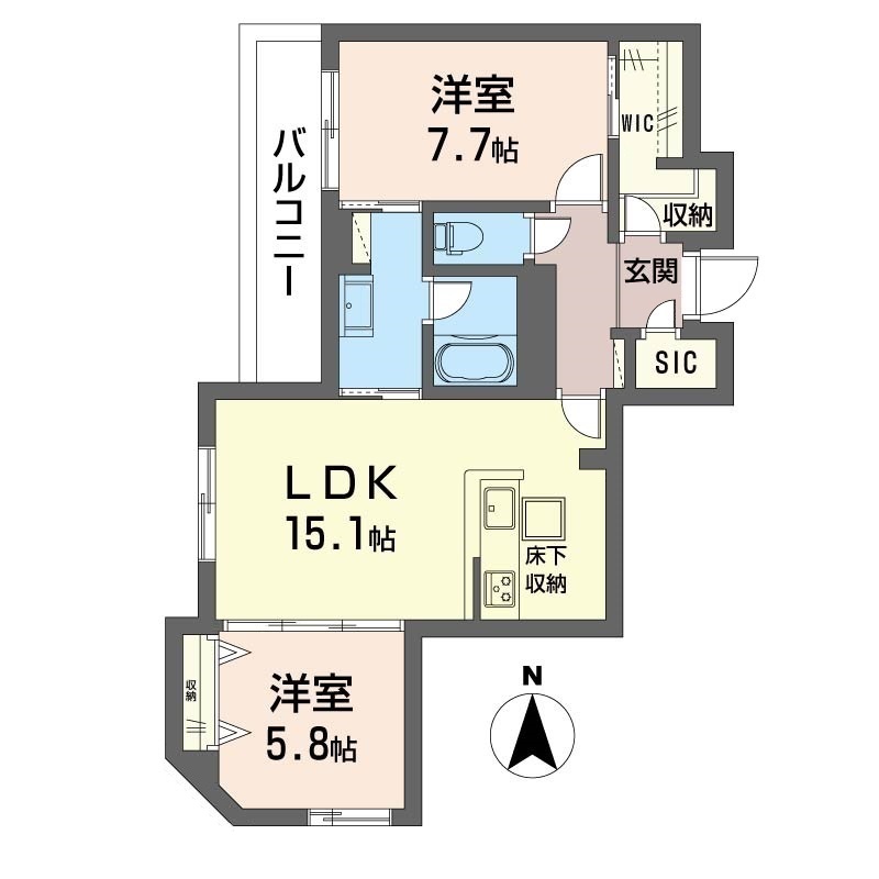 シャーメゾン横浜鶴見Ⅱ103-2