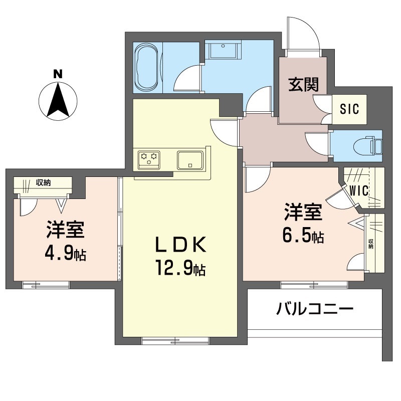 シャーメゾン横浜鶴見Ⅱ202-2