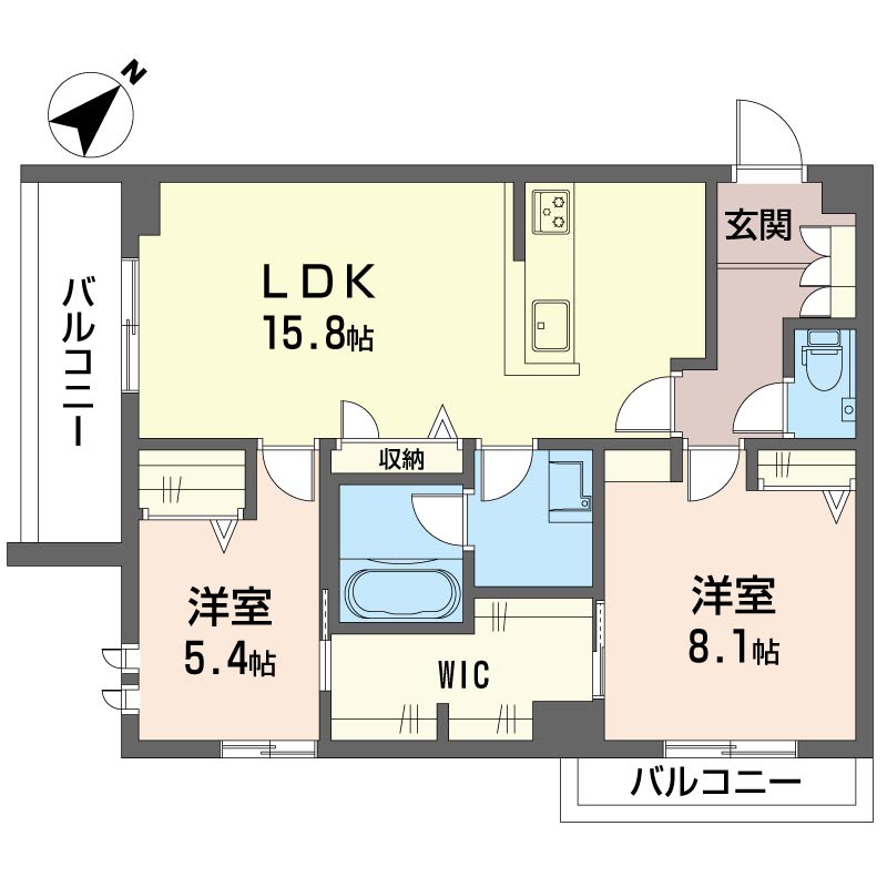 アジュールモア長津田 205号-14