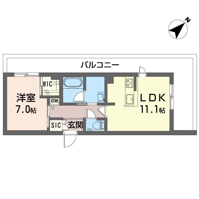 アジュールモア長津田 301号-13