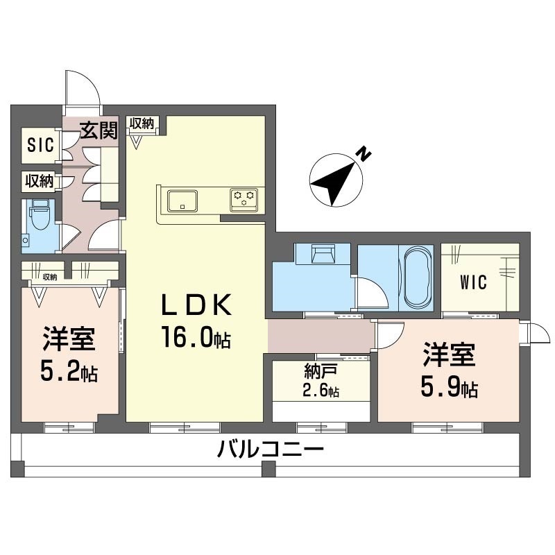 アジュールモア長津田 307号-14