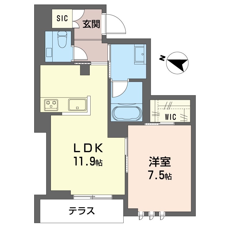 シャーメゾンステージ横濱白楽 101号-14