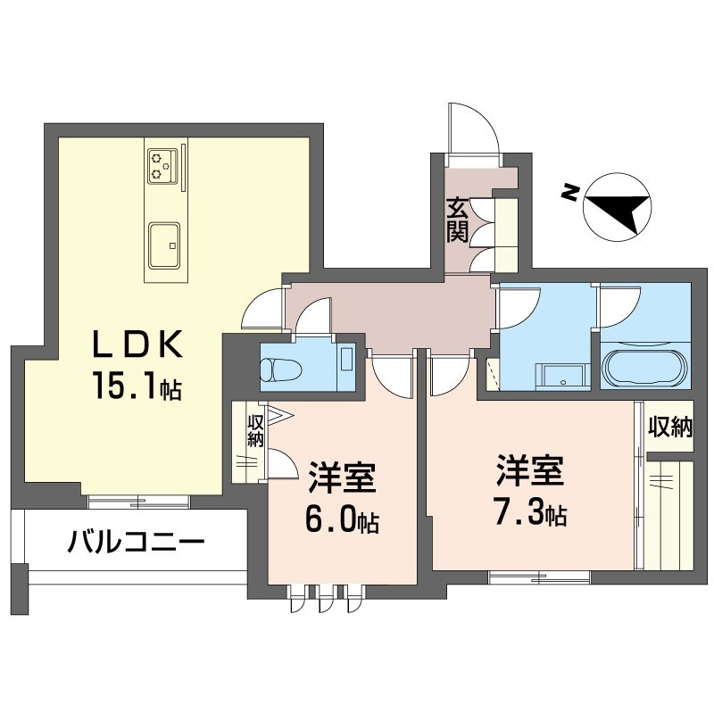 シャーメゾンステージ横濱白楽 402号-14