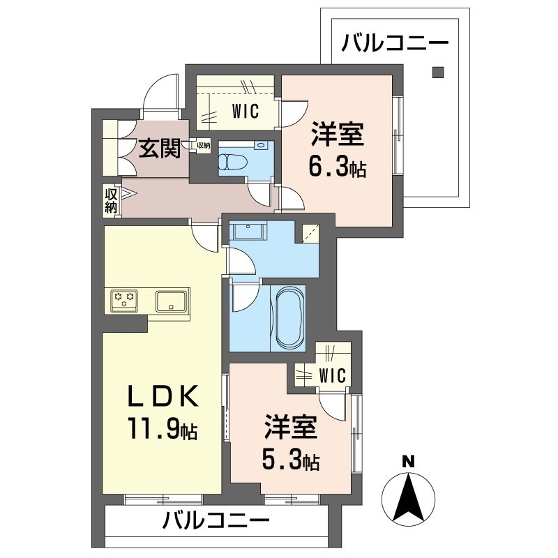 シャーメゾン獅子ヶ谷 201号-15