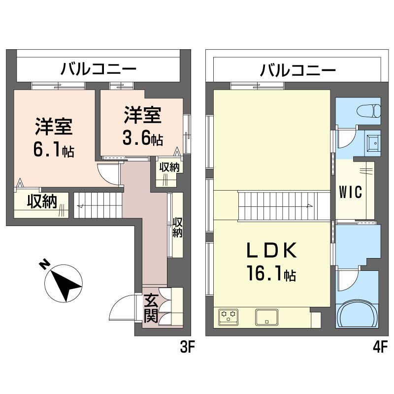 プリュニエ東神奈川 301号-15