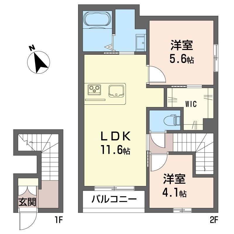 セレネ三ツ沢 201号-9