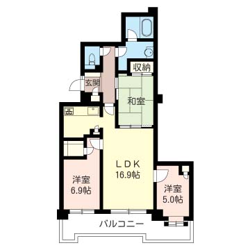 コモア六浦　六番館307-2