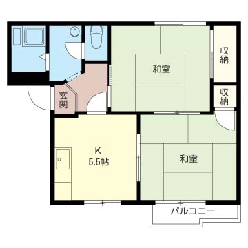 タウニー蔘川 202号-5