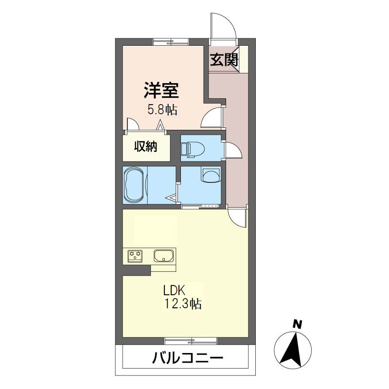 ミリア花の木WEST 103号-2