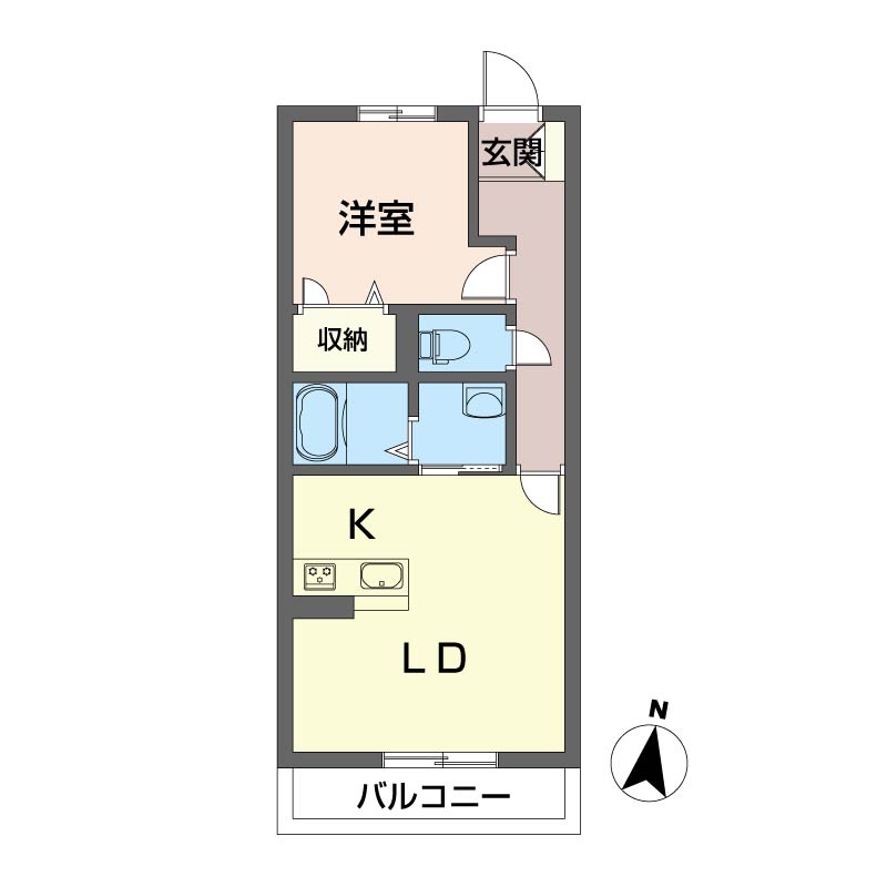 ミリア花の木WEST 202号-2
