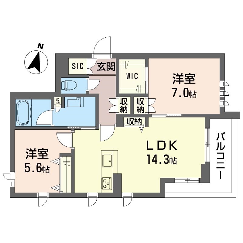 グランウェーブ湘南 201号-2