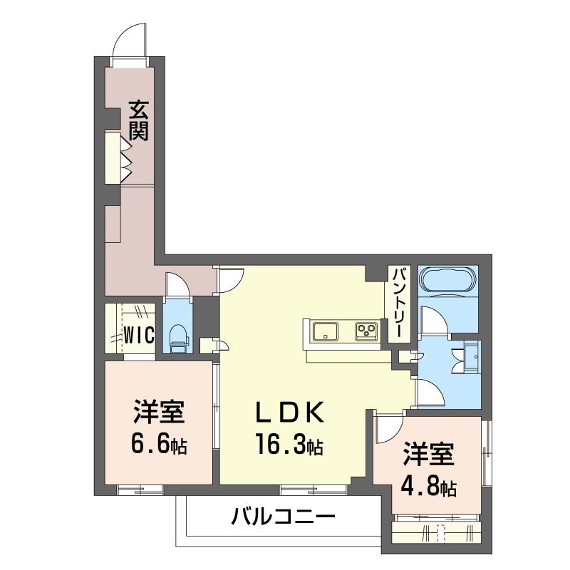 アコルデ弥勒寺 202号-15