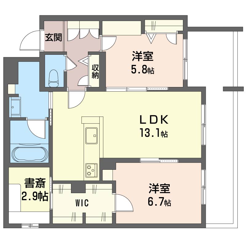 メゾン　オルジュ 101号-16