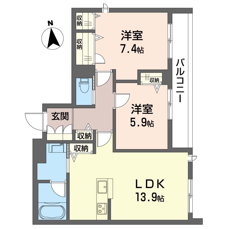グレース 二子 205号-13