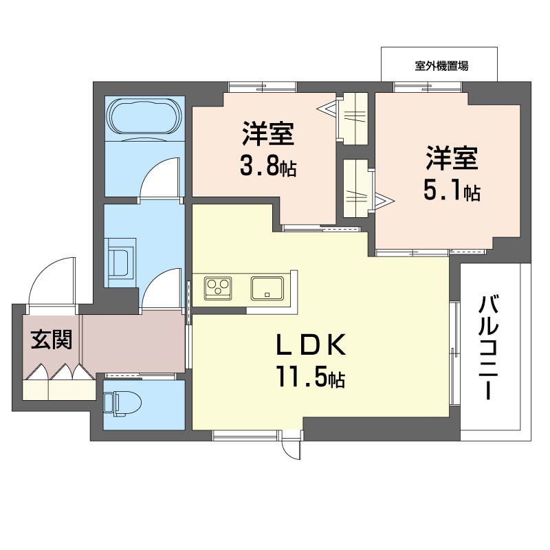 ジョイアークス湘南藤沢401-2