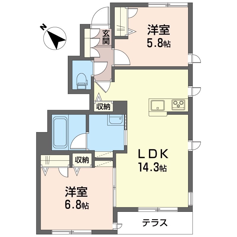 Ｒｉｚ鵠沼 101号-15