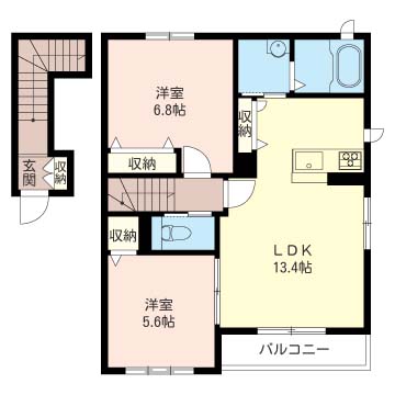 コートリベーラ Ⅰ 203号-3