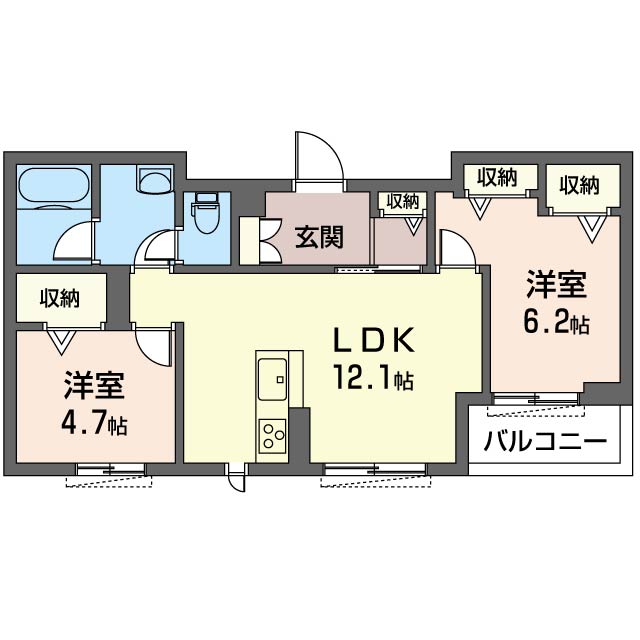 カーサリモーネ　Ｂ 302号-16
