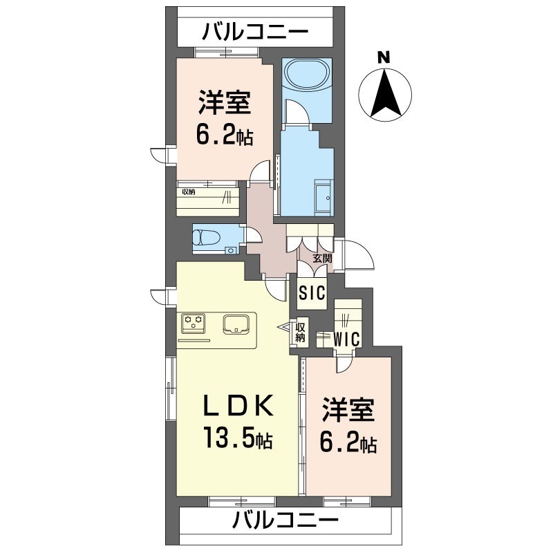 ベイヒルズ三ツ沢 101号-15