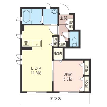 プリムメゾン森が丘 102号-13