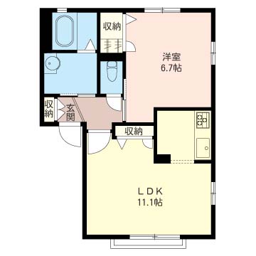 プラネットフラット野比 102号-14