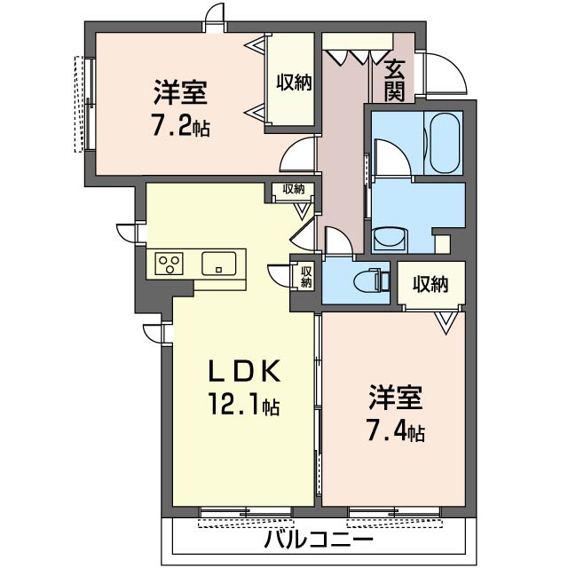 ヴァンベール　Ⅱ 102号-4