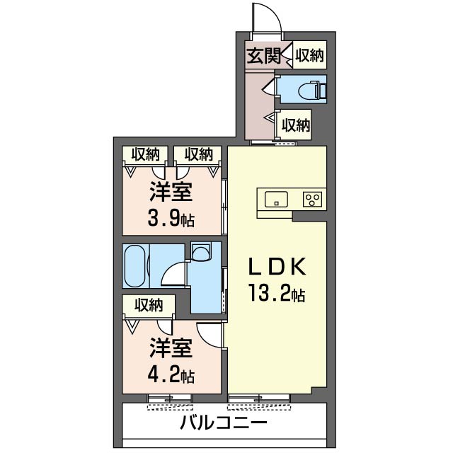 プレステージ柏陽　Ａ 302号-16