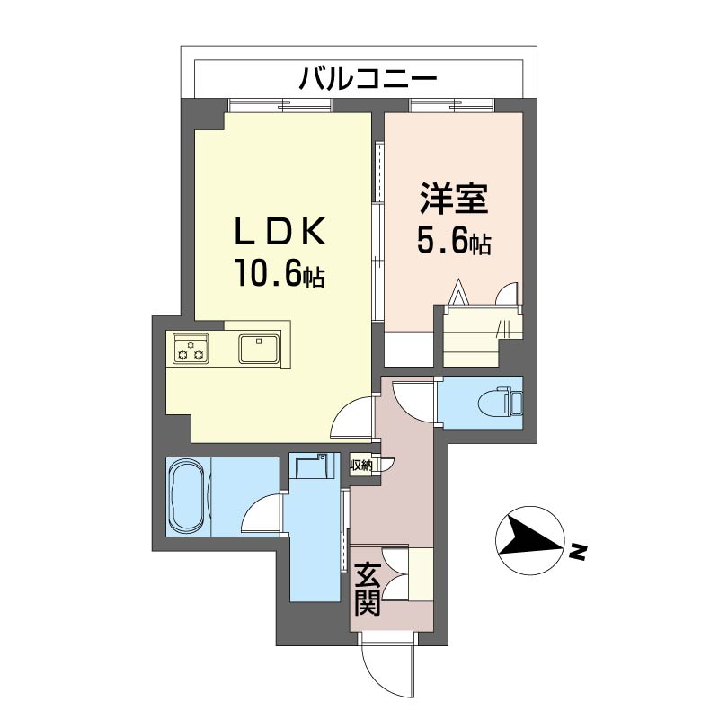 バンクサワーⅡ 101号-2