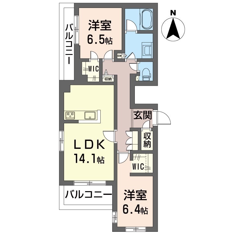 ヒルズスカイガーデン 202号-16